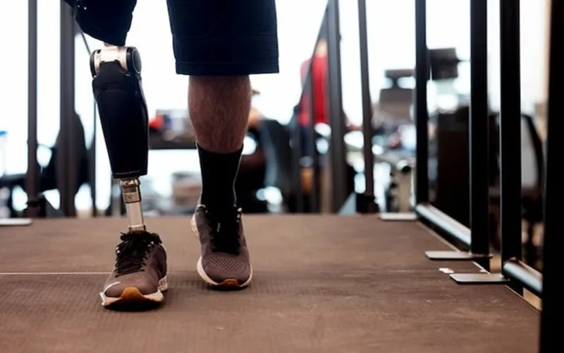 مراحل ساخت پروتز پا 